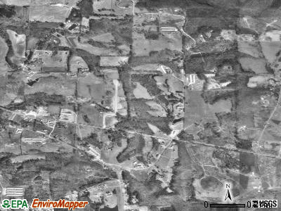 West Point satellite photo by USGS
