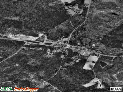 Chauncey satellite photo by USGS