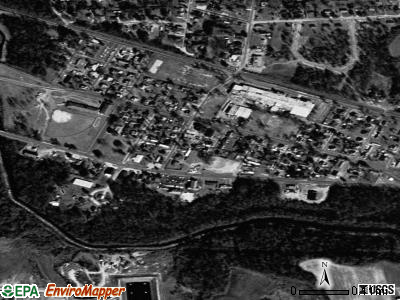 East Laurinburg satellite photo by USGS