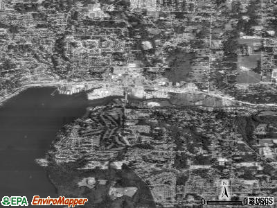 Kenmore satellite photo by USGS