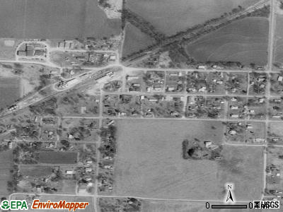 Mayview satellite photo by USGS