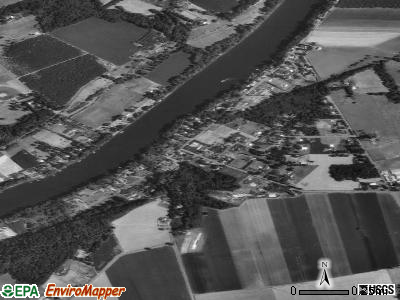 Butteville satellite photo by USGS