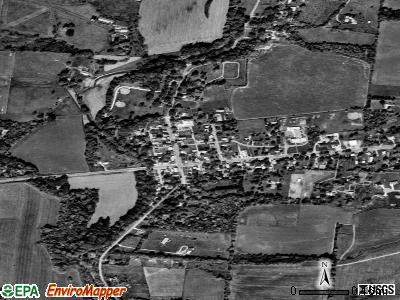 Donnelsville satellite photo by USGS