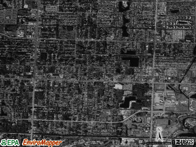 Lake Worth Corridor satellite photo by USGS