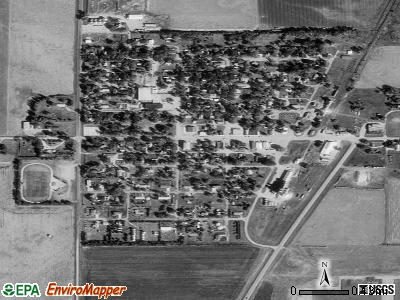 Langford satellite photo by USGS