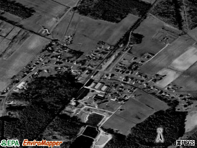 Hallwood satellite photo by USGS
