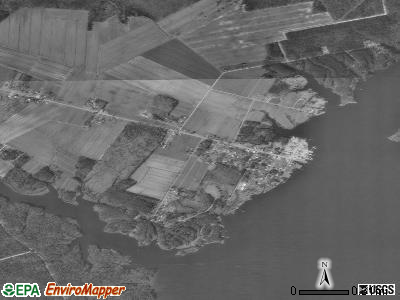 Vandemere satellite photo by USGS