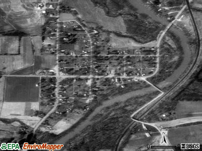 Venango satellite photo by USGS