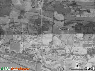 Milledgeville satellite photo by USGS