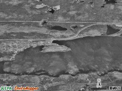 Michigamme satellite photo by USGS
