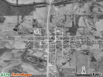 Kingston satellite photo by USGS