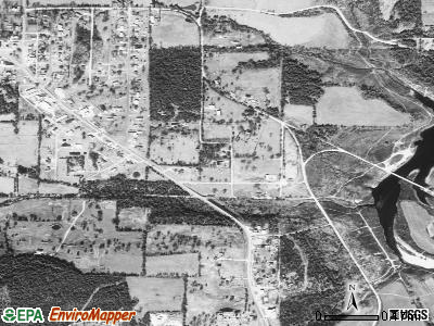 Lead hill arkansas map