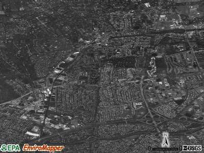 Syosset satellite photo by USGS