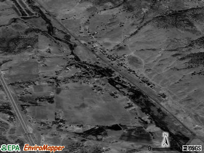 Hornbrook satellite photo by USGS