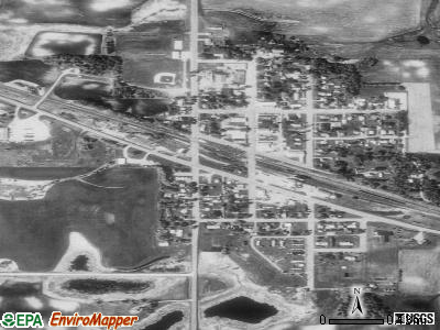 Kensington satellite photo by USGS