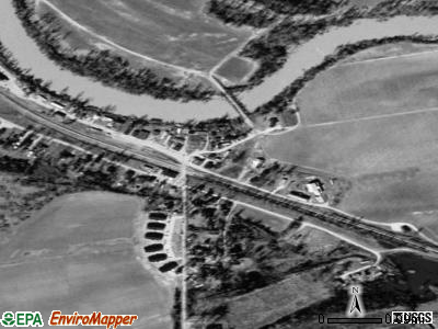 Glendora satellite photo by USGS