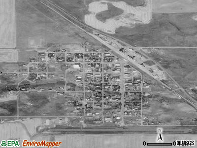 Geraldine satellite photo by USGS