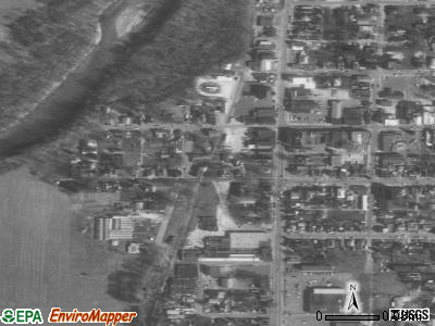 West Harrison satellite photo by USGS