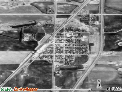 Nauvoo satellite photo by USGS