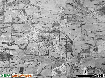 Strawberry satellite photo by USGS