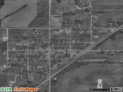 Parker satellite photo by USGS