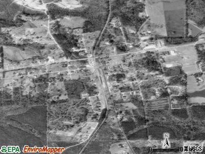 Losantville satellite photo by USGS