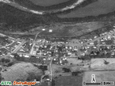 Lockbourne satellite photo by USGS