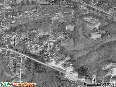 Parkway satellite photo by USGS