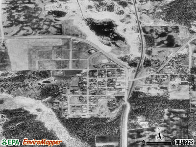 Miltona satellite photo by USGS