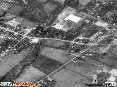 Wellsville satellite photo by USGS