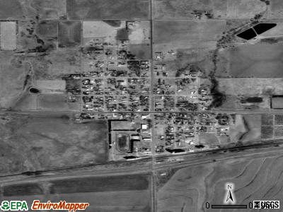 Mullinville satellite photo by USGS