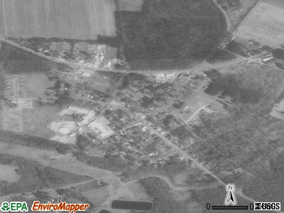 Creswell satellite photo by USGS