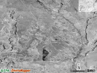 White Mesa satellite photo by USGS