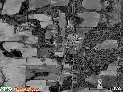 Damascus satellite photo by USGS