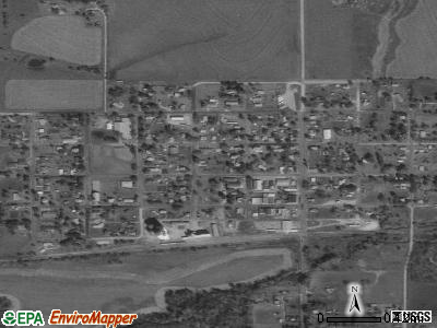 Beattie satellite photo by USGS