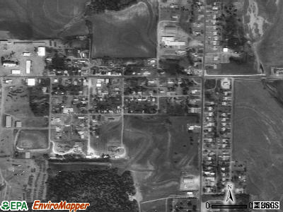 Eakly satellite photo by USGS