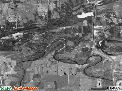 Twin Groves satellite photo by USGS