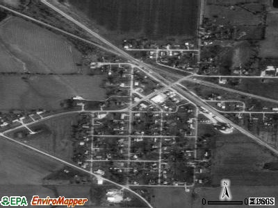 Clark satellite photo by USGS