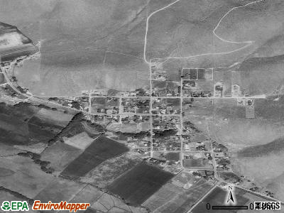 Wallsburg satellite photo by USGS