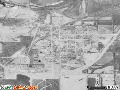 Utica satellite photo by USGS