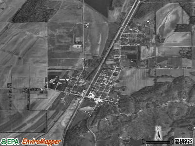 Pulaski satellite photo by USGS