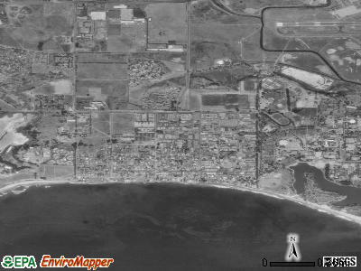 Isla Vista satellite photo by USGS