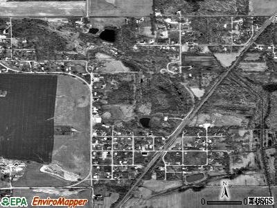 Freeman Spur satellite photo by USGS