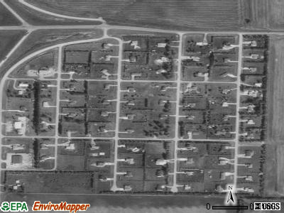 Frontier satellite photo by USGS