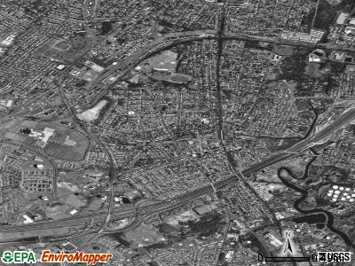 Woodbridge satellite photo by USGS