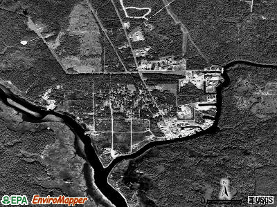 Rosemont satellite photo by USGS