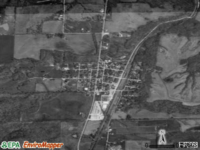 Cypress satellite photo by USGS