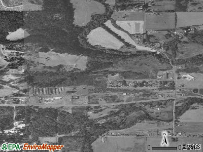 West Leipsic satellite photo by USGS