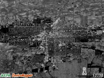 Mattoon satellite photo by USGS
