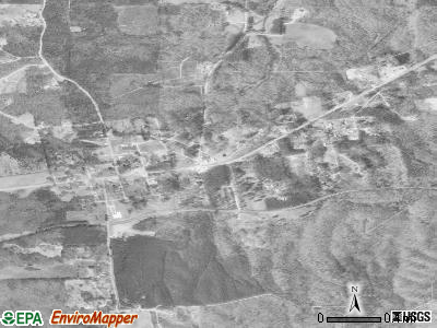 Mud Lake satellite photo by USGS